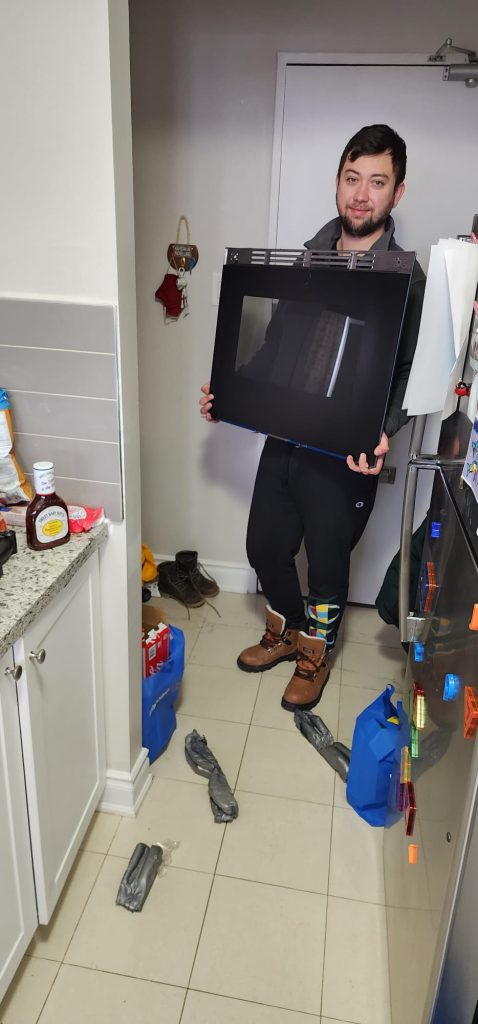 Fix4U Repairs' technician working on Oven Repair GTA.