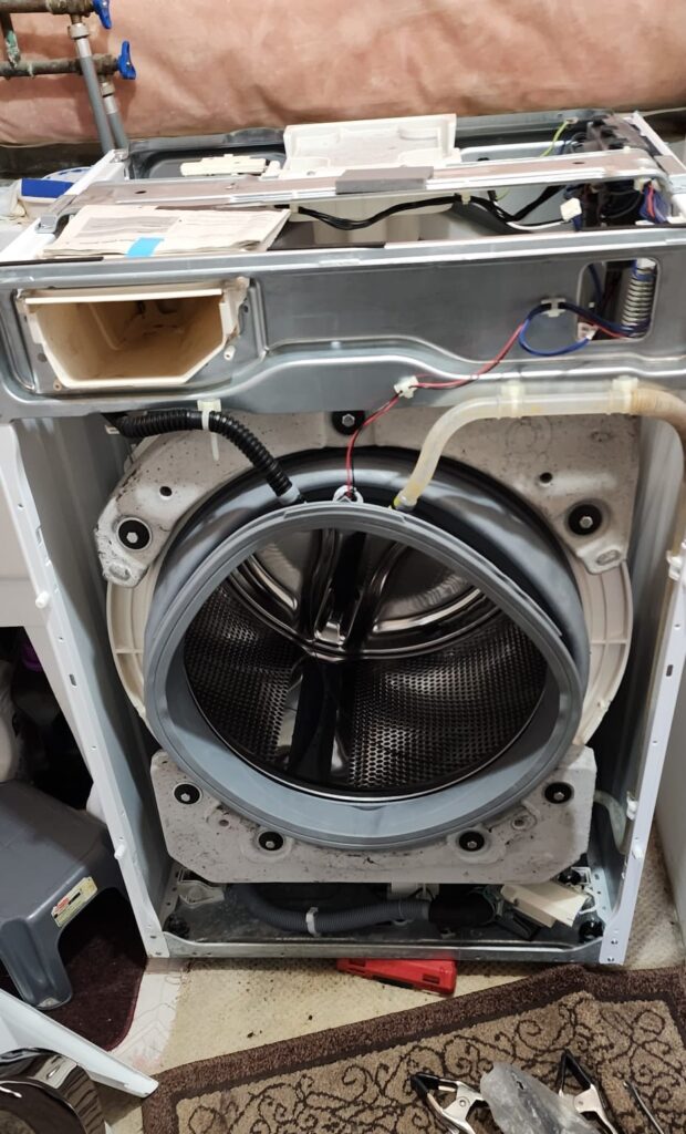 Safety Precautions During Washer Hookup