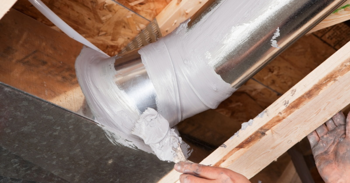 Fixing damaged ductwork By Fix4U Repairs