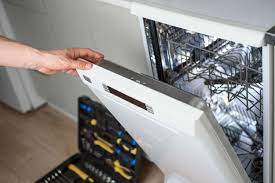Fix4U Repairs' technicians fixing dishwasher power supply problem in GTA