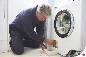 Fix4U Repairs' technicians fixing Washing Machine Door Leak Water problem in GTA